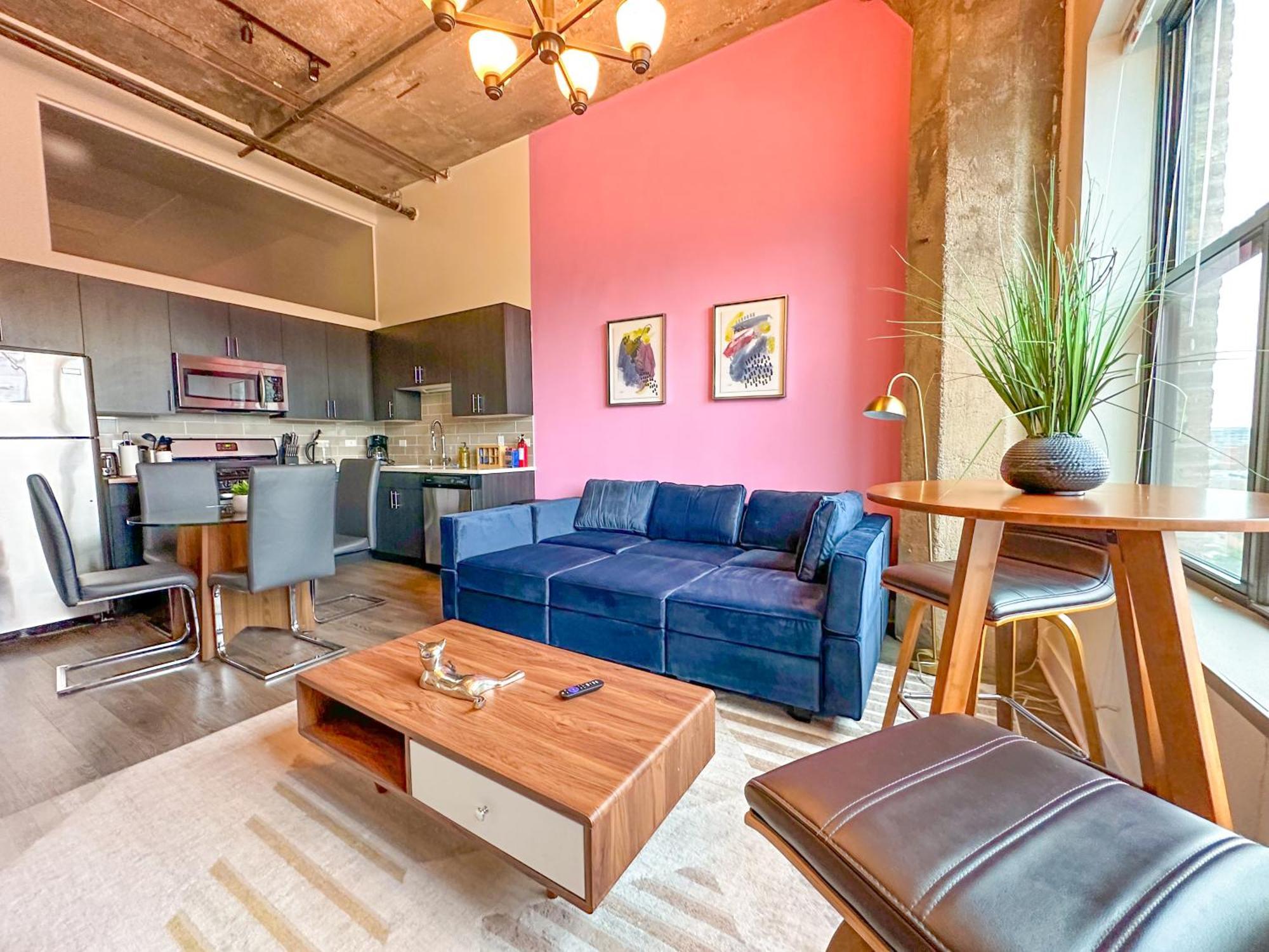 Modern 2Br Loft With Amazing City Skyline View And Optional Parking For 8 Guests Near Mccormick Place And Soldier Field Чикаго Экстерьер фото